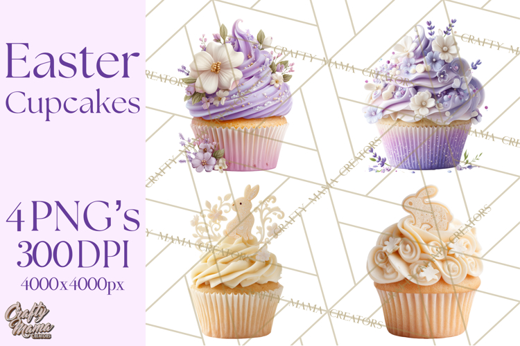 Cupcakes Clipart Image 3