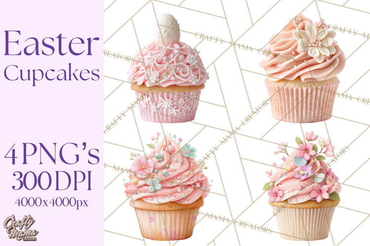 Cupcakes Clipart Image 4