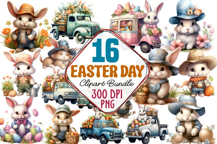 Easter Watercolor Clipart Image 20