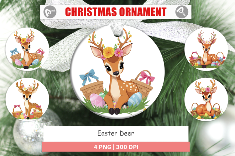 Ornament Easter Deer