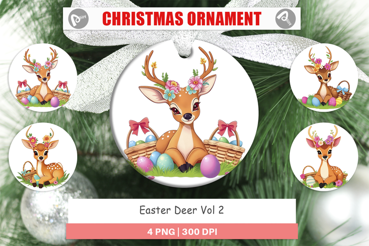 Ornament Easter Deer