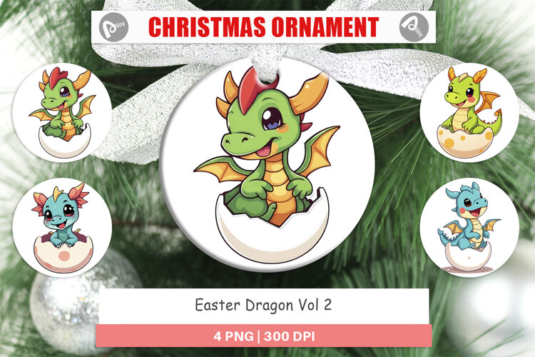 Ornament Easter Dragon example image 1
