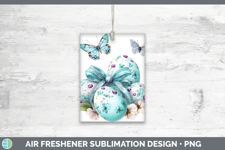 Easter Easter Egg Air Freshener Sublimation Car Freshener De