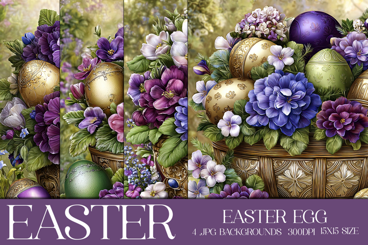 Easter Background, Easter Card, Easter Eggs Backgrounds, s5