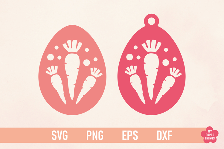 Easter Egg Ornament Svg Laser Cut Files