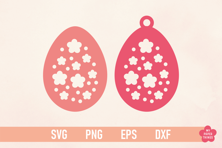 Easter Egg Ornament Svg Laser Cut Files