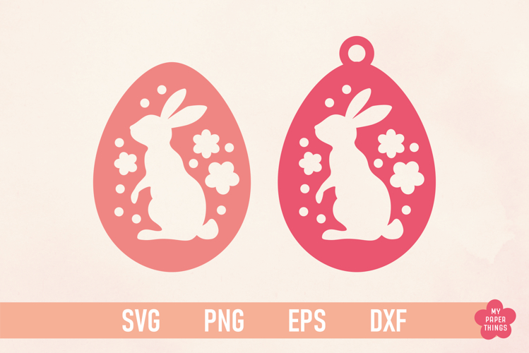 Easter Egg Ornament Svg Laser Cut Files