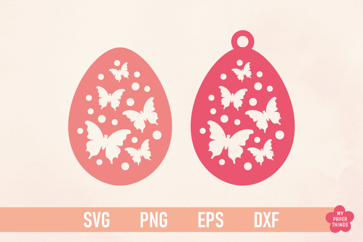Easter Egg Ornament Svg Laser Cut Files
