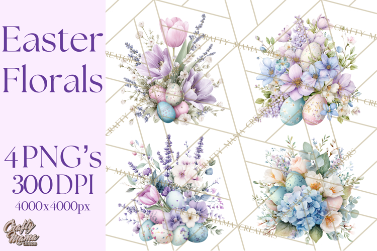 Easter Flowers Clipart Image 5