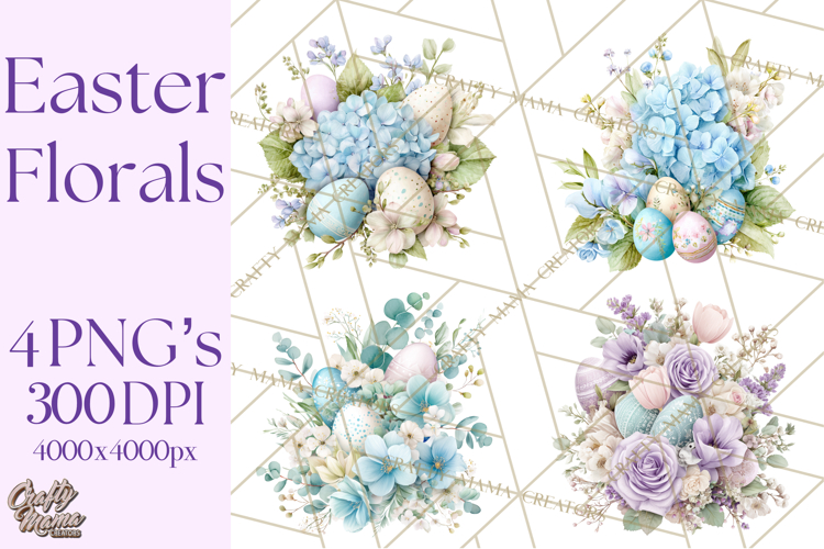Easter Flowers Clipart Image 6