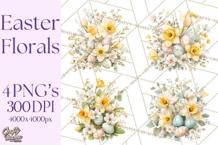 Easter Flowers Clipart Image 8