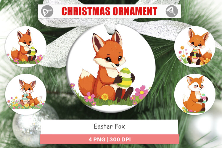 Ornament Easter Fox example image 1