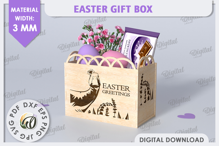 Easter Basket Clipart Image 11
