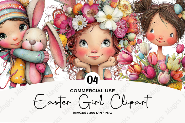 Easter Bunny Clipart Image 3