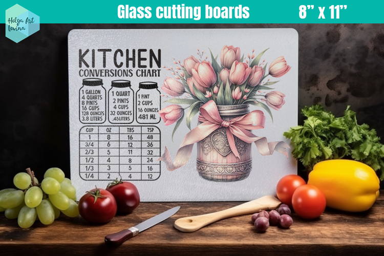 Pink Easter Glass Cutting Boards Kitchen Conversion