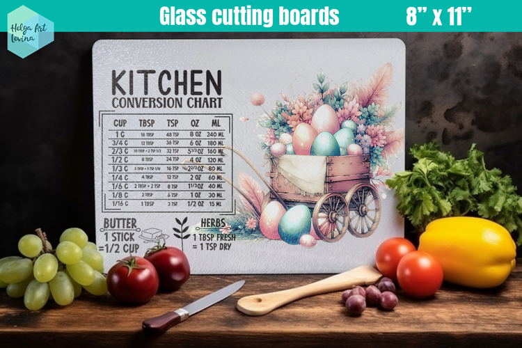 Pink Easter Glass Cutting Boards Kitchen Conversion