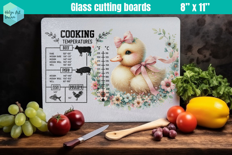 Pink Easter Glass Cutting Boards Kitchen Conversion
