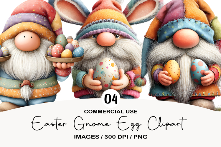 Easter Gnome Clipart Image 6