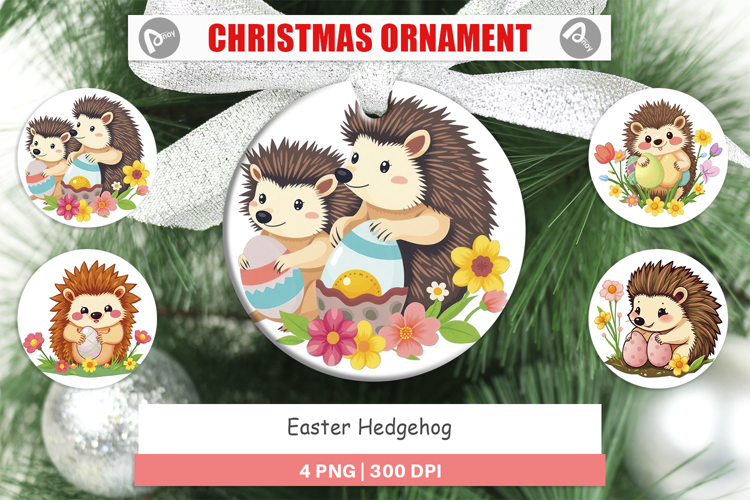 Ornament Easter Hedgehog