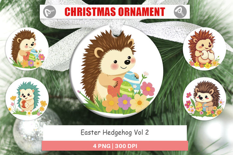 Ornament Easter Hedgehog