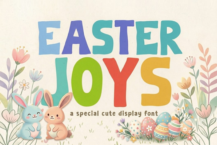 Easter Joys - Playful & Festive Display Font
