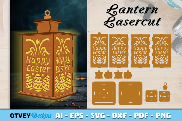 easter Lantern Lasercut