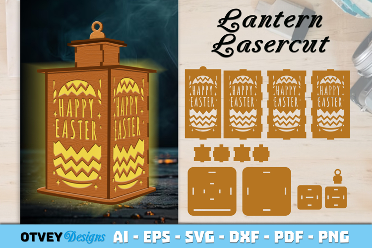 easter Lantern Lasercut