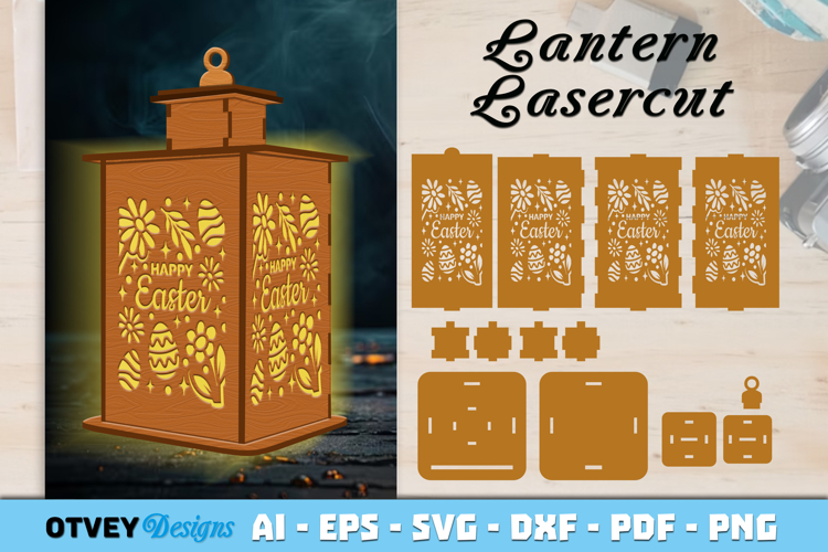 easter Lantern Lasercut