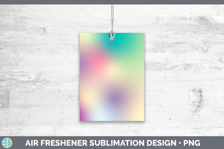 Easter Ombre Air Freshener Sublimation Car Freshener Designs