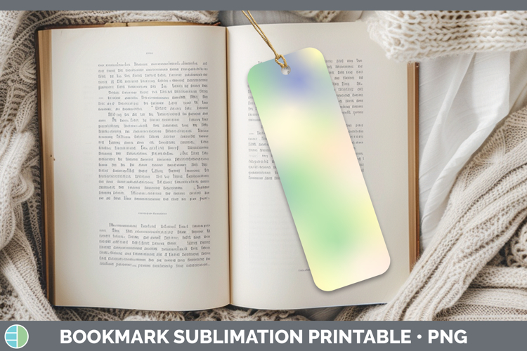 Easter Ombre Bookmark Sublimation Printable Designs