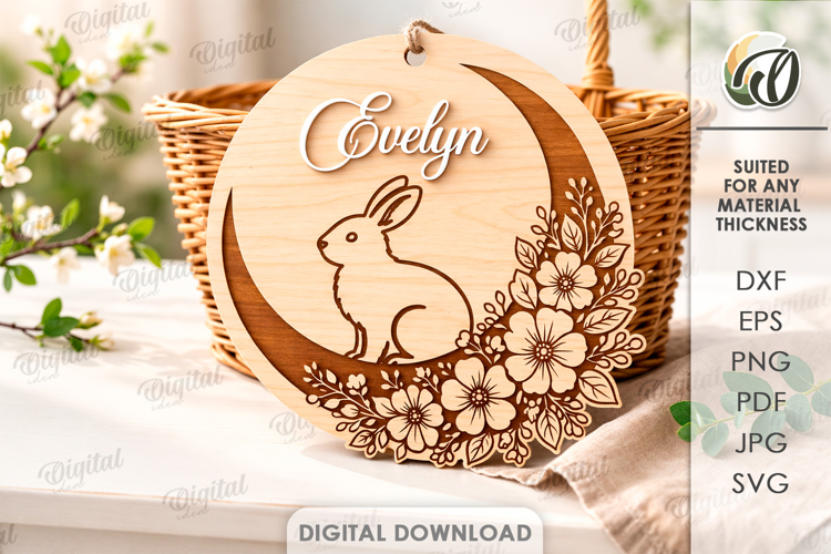 Easter Bunny SVG Image 10