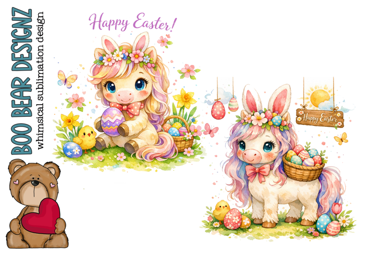 Easter Pony Clipart