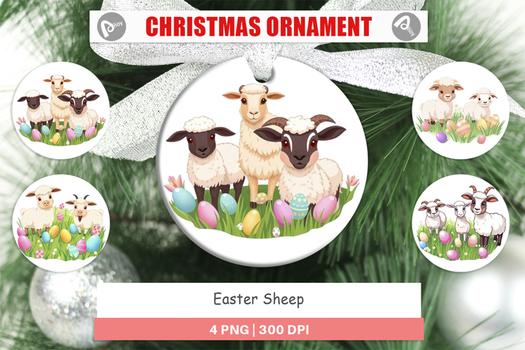 Ornament Easter Sheep