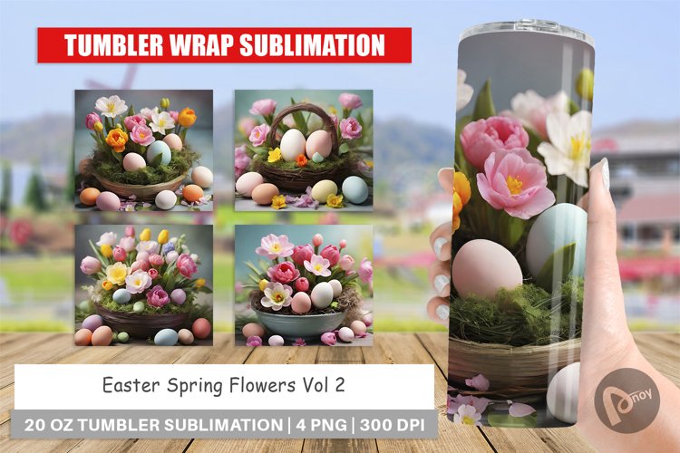 Easter Flowers Clipart Image 7