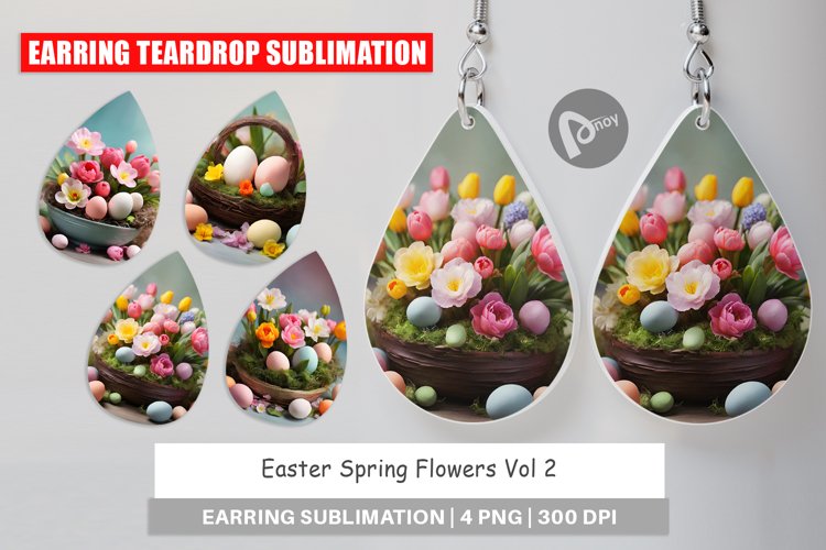Easter Flowers Clipart Image 20