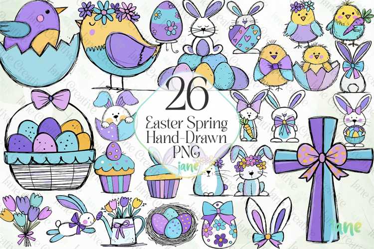 Easter Basket Clipart Image 5
