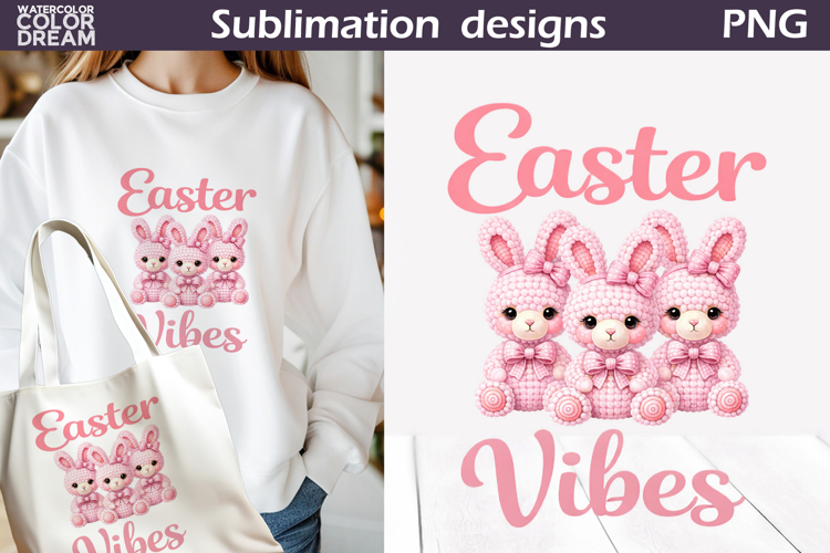 Cute Animals Easter | Bunny Egg Sublimation