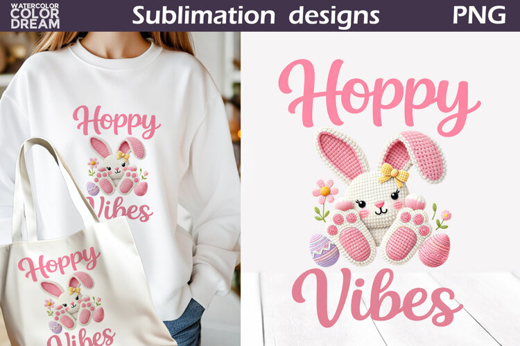 Cute Animals Easter | Bunny Egg Sublimation example image 1