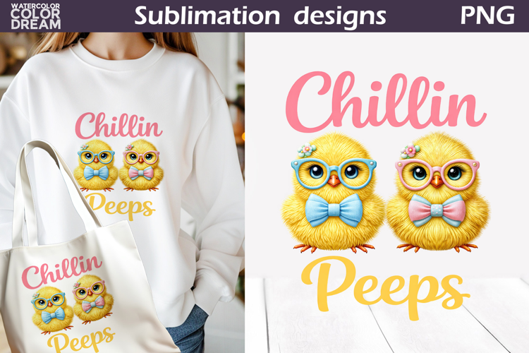 Cute Animals Easter | Chicken Egg Sublimation