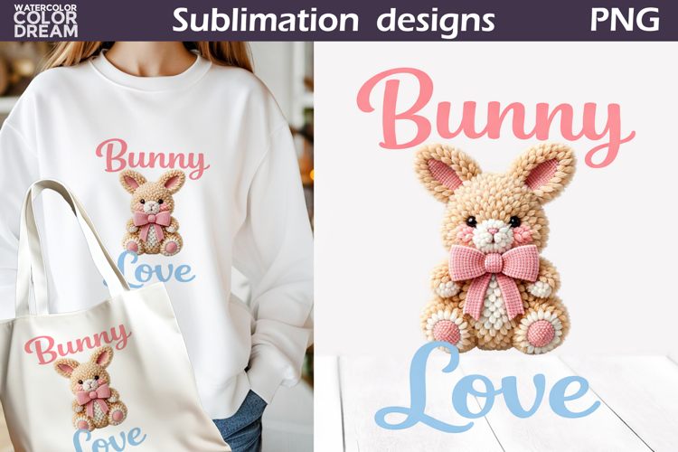 Cute Animals Easter | Bunny Easter Sublimation