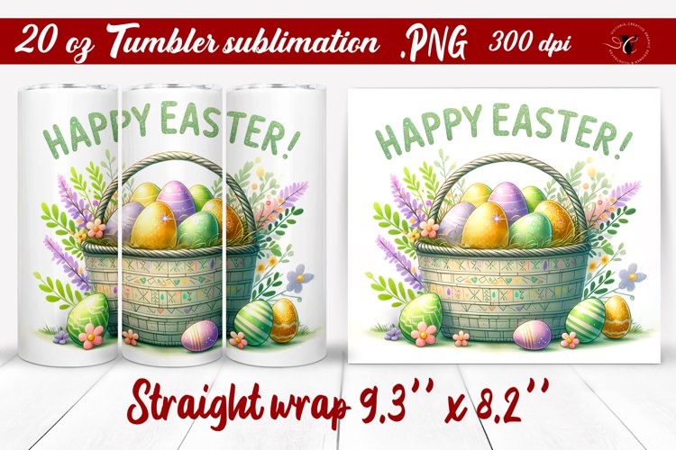 20 Oz Sublimation Tumbler Wrap Image 23