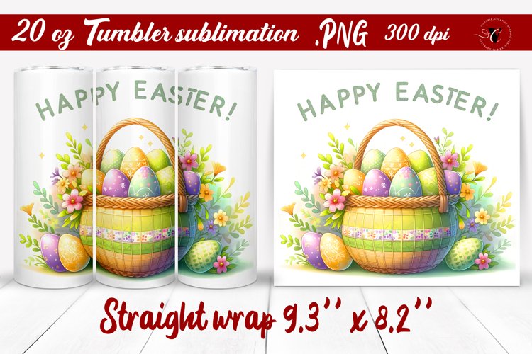 20 Oz Sublimation Tumbler Wrap Image 21