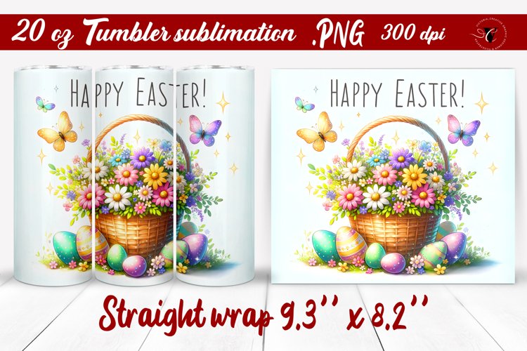 20 Oz Sublimation Tumbler Wrap Image 11