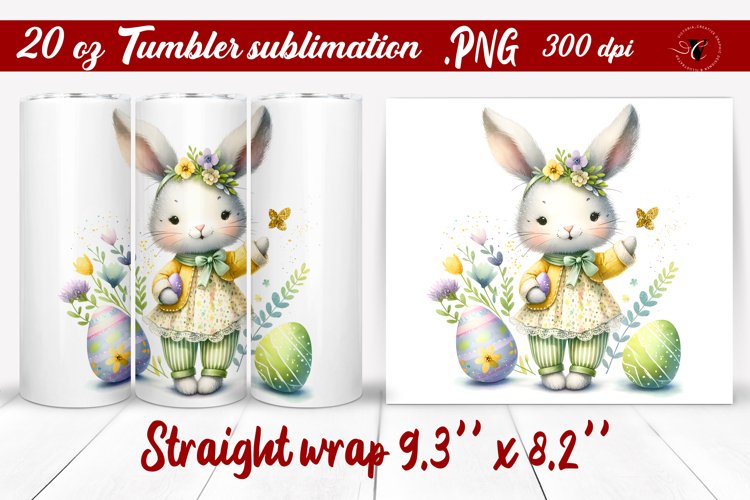 20 Oz Sublimation Tumbler Wrap Image 17
