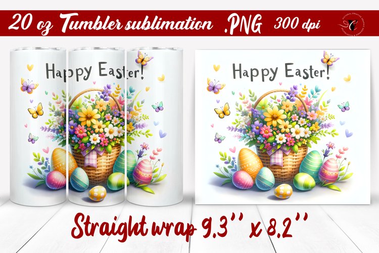 20 Oz Sublimation Tumbler Wrap Image 16