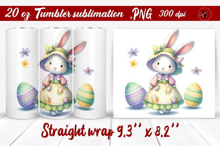 20 Oz Sublimation Tumbler Wrap Image 8