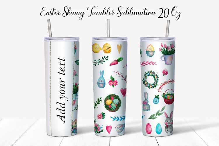 Easter Sublimation Tumbler 20 Oz