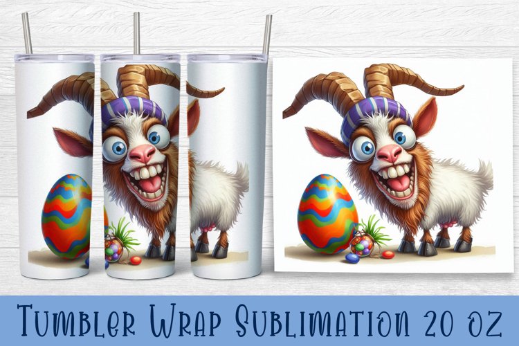 Sarcastic animal Tumbler Wrap| Easter Design