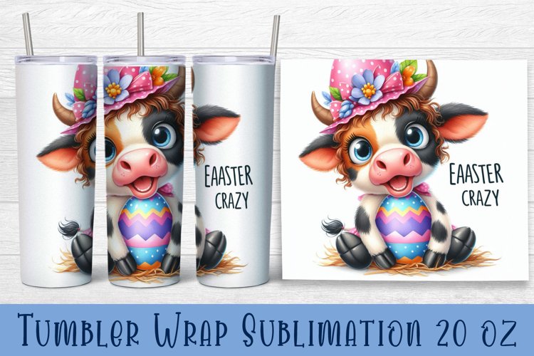 Sarcastic animal Tumbler Wrap| Easter Design