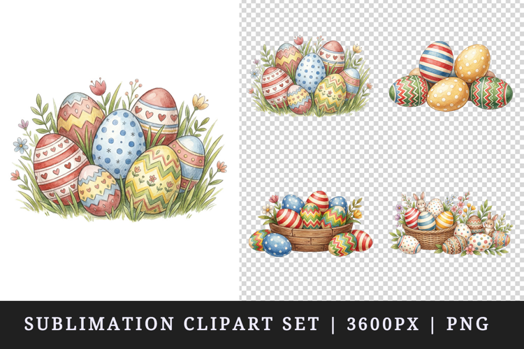 Easter clipart printable sublimation design png